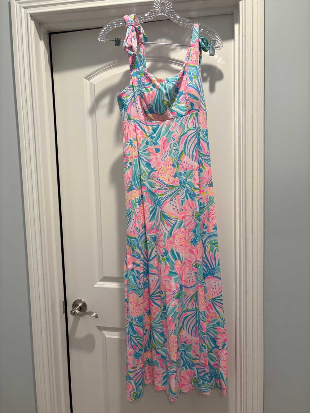 Lilly Pulitzer Printed Tie Strap Dress